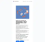 Kleine Seitenvorschau von neinzurbezahlkarte.de