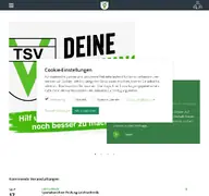 Kleine Seitenvorschau von tsv-vaterstetten.de