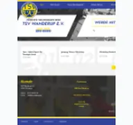 Kleine Seitenvorschau von tsv-wanderup.de
