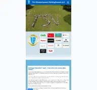 Seitenvorschau von tsvwesterhausen.de