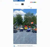 Kleine Seitenvorschau von weber-baumaschinenfahrzeuge.de