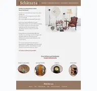 Kleine Seitenvorschau von schaetze24.de