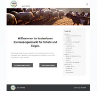 Kleine Seitenvorschau von schafe.de