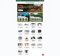 Kleine Seitenvorschau von dancovershop.com