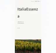 Kleine Seitenvorschau von italiaessenza.de
