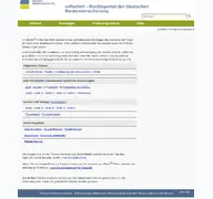Kleine Seitenvorschau von rvrecht.deutsche-rentenversicherung.de