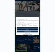 Kleine Seitenvorschau von ww.tf.fau.de