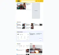 Kleine Seitenvorschau von aol.co.uk