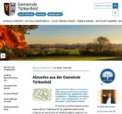 Kleine Seitenvorschau von tuerkenfeld.de