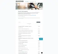 Kleine Seitenvorschau von karriere.gayko.de
