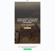 Kleine Seitenvorschau von tukio-afrika.de