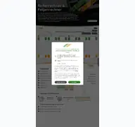 Kleine Seitenvorschau von reifenrechner.at