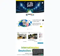 Kleine Seitenvorschau von turnfest.de