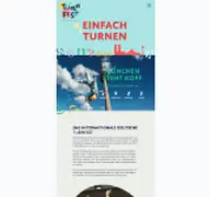 Kleine Seitenvorschau von turnfest-muenchen.de