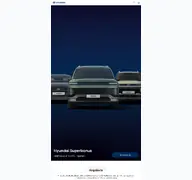 Kleine Seitenvorschau von hyundai.at