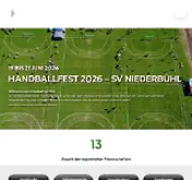 Kleine Seitenvorschau von turnier.handball-niederbuehl.de