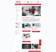 Kleine Seitenvorschau von novus-halterung.de