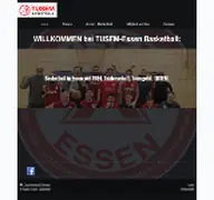 Kleine Seitenvorschau von tusem-basketball.de