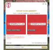 Kleine Seitenvorschau von tus-hamm.sportatrium.de