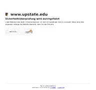 Kleine Seitenvorschau von upstate.edu