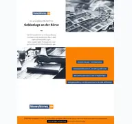 Kleine Seitenvorschau von moneymoney.de