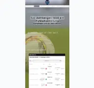 Kleine Seitenvorschau von tus-wettbergen-fussball.de