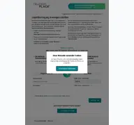 Kleine Seitenvorschau von tradersplace.depotwechselservice24.de