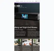 Kleine Seitenvorschau von vuplus.de