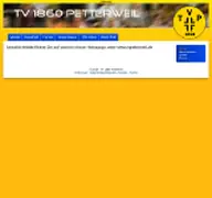 Kleine Seitenvorschau von tv-petterweil.de