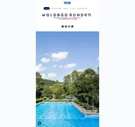 Kleine Seitenvorschau von waldbad-rohden.de