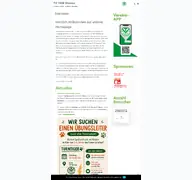 Kleine Seitenvorschau von tv-wersau.de