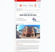 Kleine Seitenvorschau von elka-kaufhaus.de