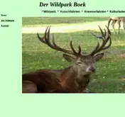 Kleine Seitenvorschau von wildpark-boek.de