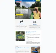 Kleine Seitenvorschau von elster-kanu.de
