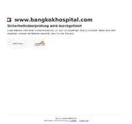 Kleine Seitenvorschau von bangkokhospital.com