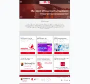Kleine Seitenvorschau von wissenschaftsallianz-mainz.de