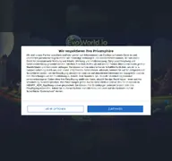 Kleine Seitenvorschau von evoworld.io
