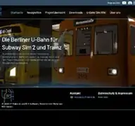 Kleine Seitenvorschau von u7-trainz.de