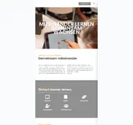 Kleine Seitenvorschau von schillerschule-bk.de