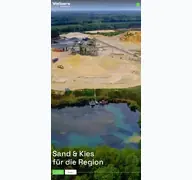 Kleine Seitenvorschau von welbers-kieswerke.de