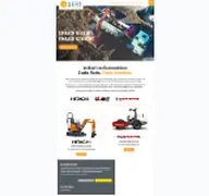Kleine Seitenvorschau von udert-baumaschinen.de