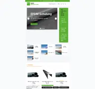 Kleine Seitenvorschau von dachabdichtung-shop.de