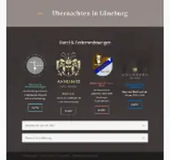 Kleine Seitenvorschau von uebernachten-in-lueneburg.de