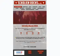 Kleine Seitenvorschau von scholienrocks.de