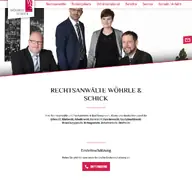 Kleine Seitenvorschau von ws-anwaelte.de