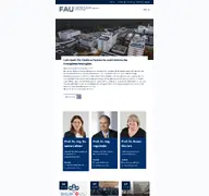 Kleine Seitenvorschau von eet.tf.fau.de