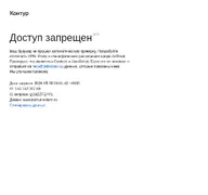 Kleine Seitenvorschau von kontur-extern.ru