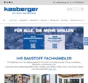 Kleine Seitenvorschau von kasberger-baustoffe.at