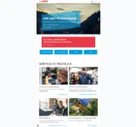 Kleine Seitenvorschau von uewm.de