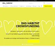 Kleine Seitenvorschau von das-habitat.de